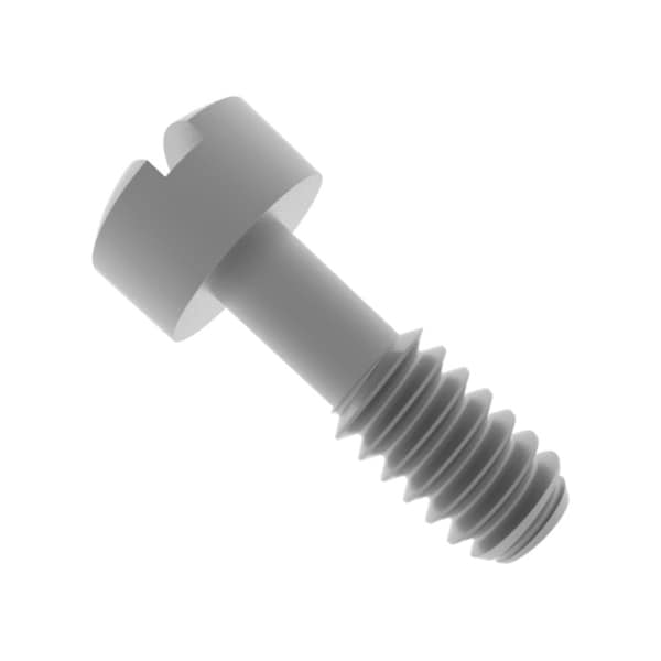Raf Captive Panel Screw, M3 Thrd Sz, 19mm Lg, Round, Stainless Steel
